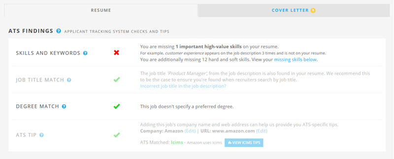 applicant tracking system checker