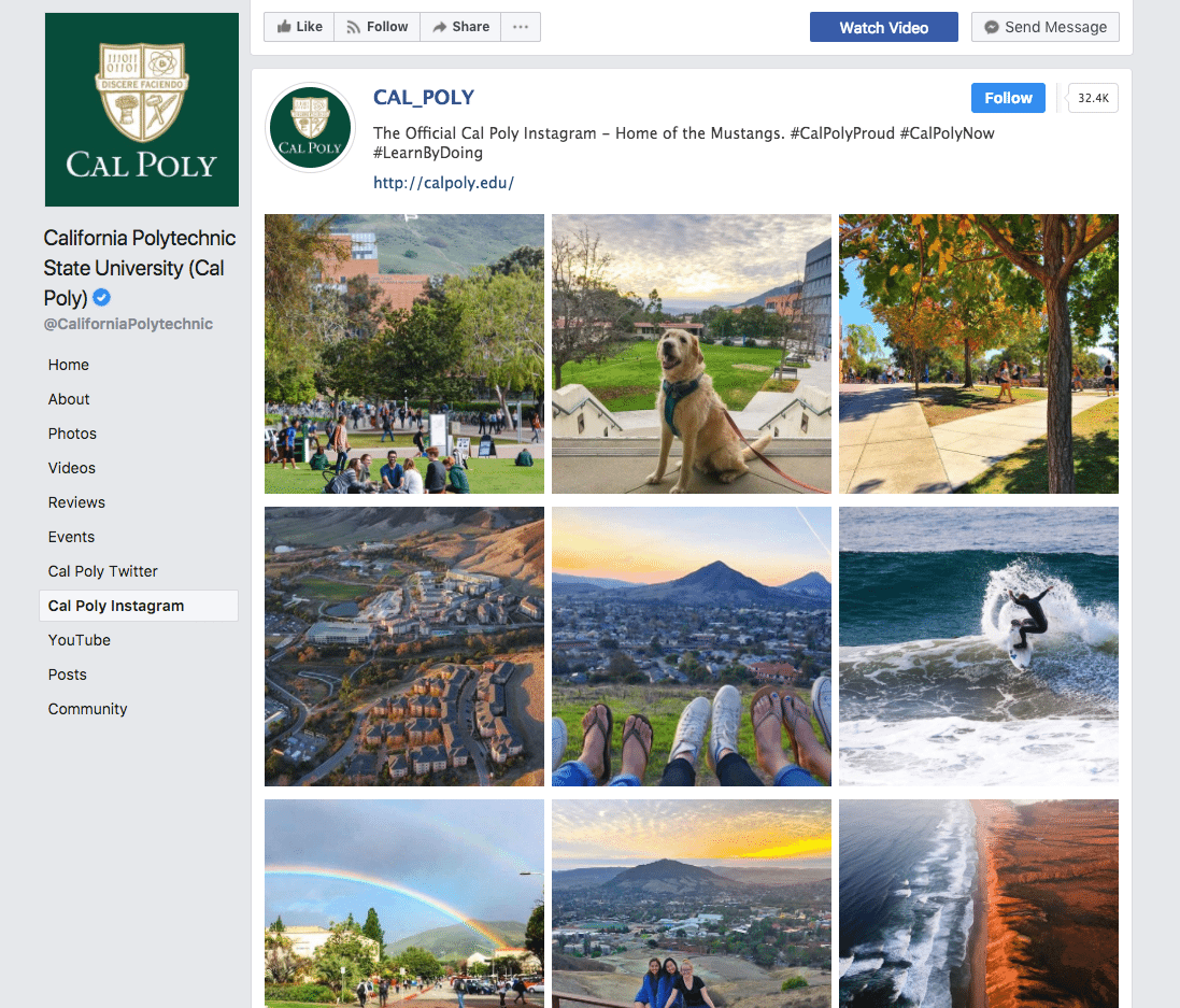 Cal Poly Facebook Instagram Feed Cal Poly Facebook Instagram Feed