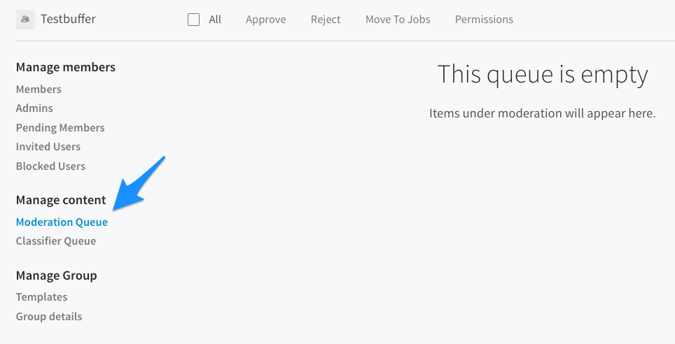 LinkedIn Group manage content LinkedIn Group manage content