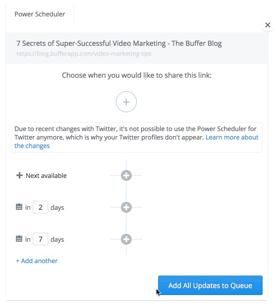 Power Scheduler Power Scheduler