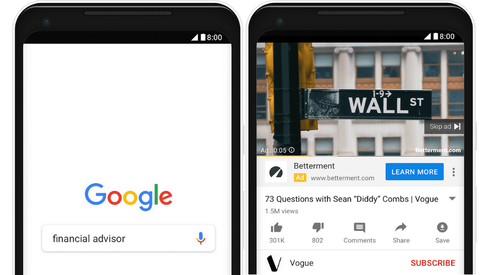 Google Marketing Live Statistics TruView