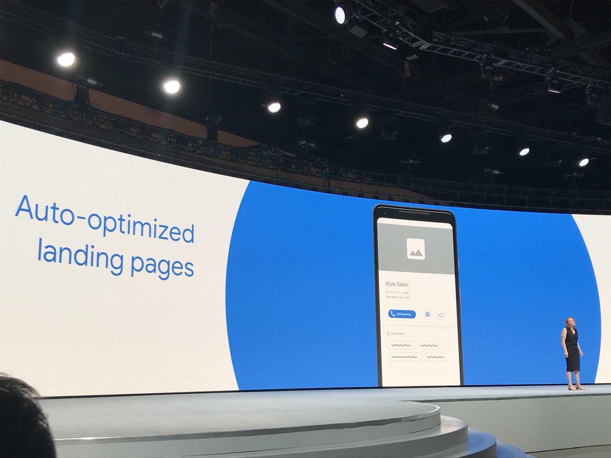 Google Marketing Live Statistics Spalding