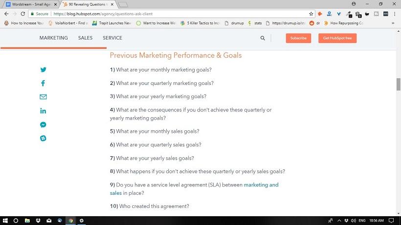 Manage social media accounts happy customer