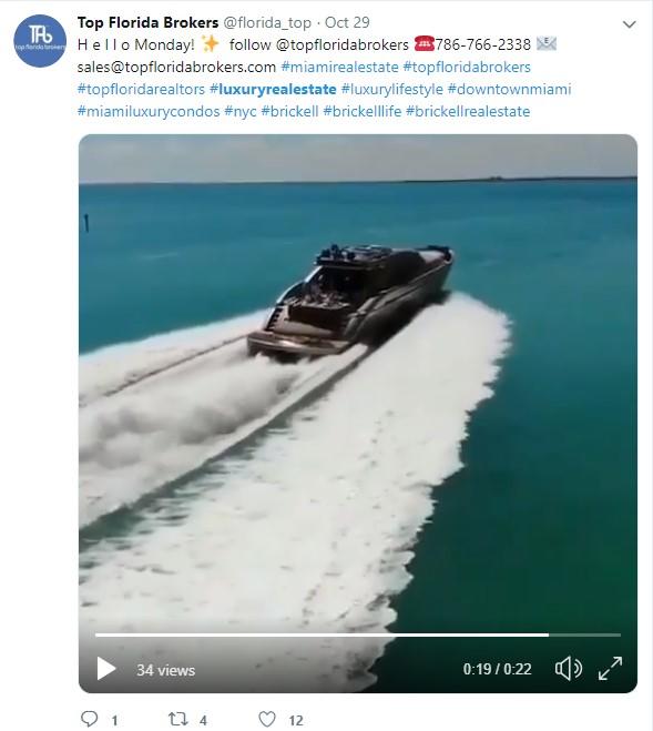 real estate video marketing planned twitter promotion