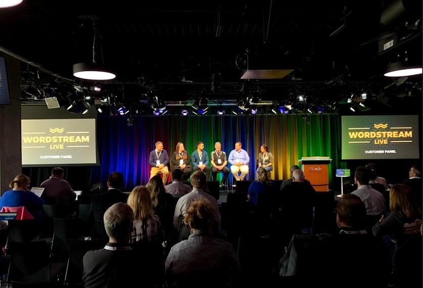 WordStream Live customer panel