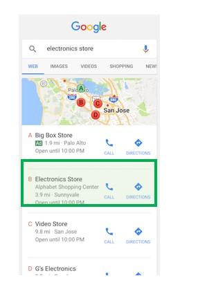 automated ad extensions location example