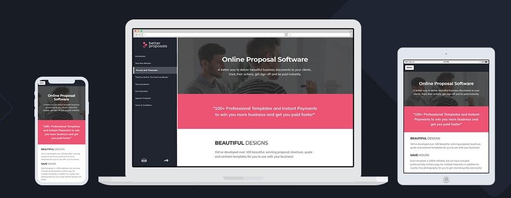 proposal generator tool Better Proposals