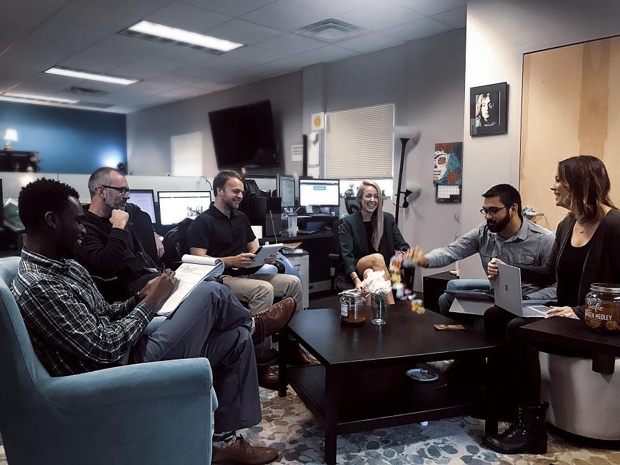 Vizergy staff meeting