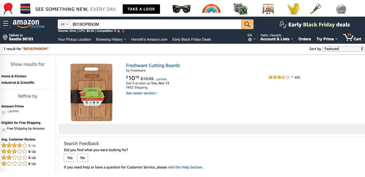 ecommerce brand bidding amazon search