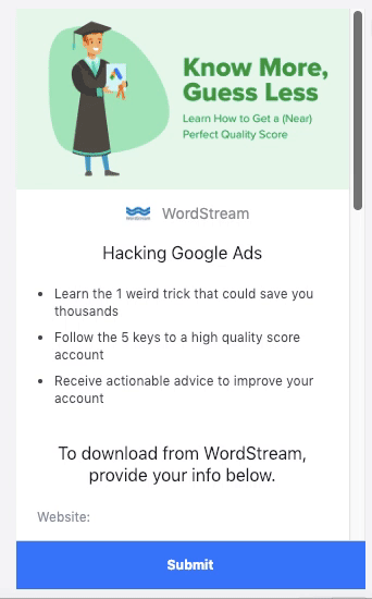 Facebook Lead Ads vs. Landing Pages
