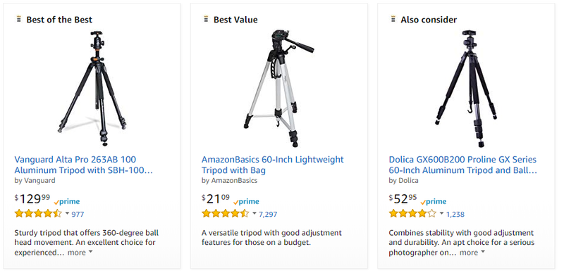 product-photography-amazon-tripods