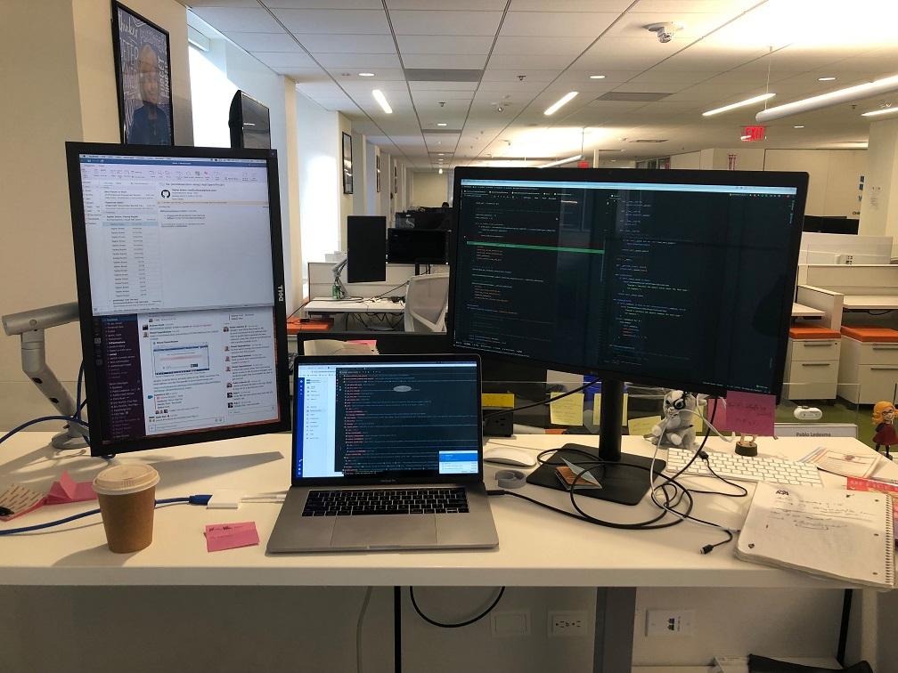 Pablo's desk
