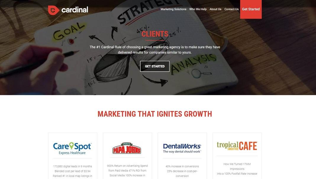 case studies on cardinal's website