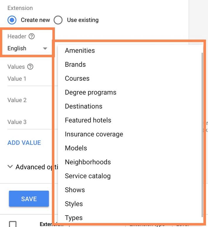 how to create a structured snippet