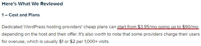 anchor pricing example