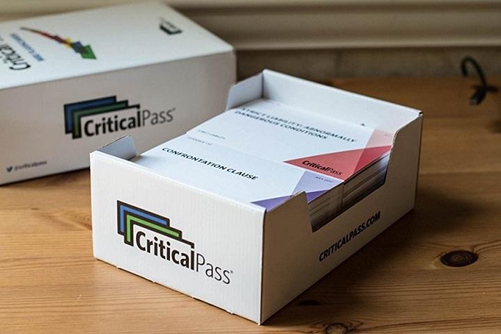 Critical Pass flashcards
