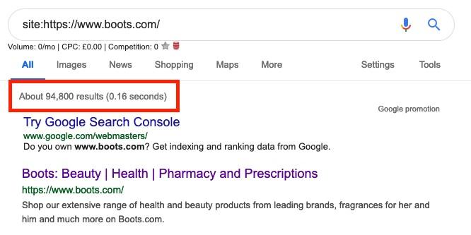 domain search example