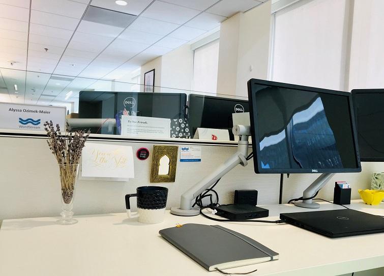 Alyssa's desk