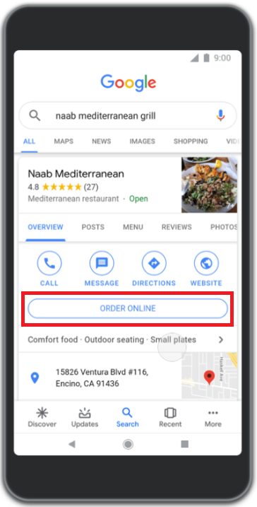 google-sunsets-bid-strategies-order-food-from-mobile-serp