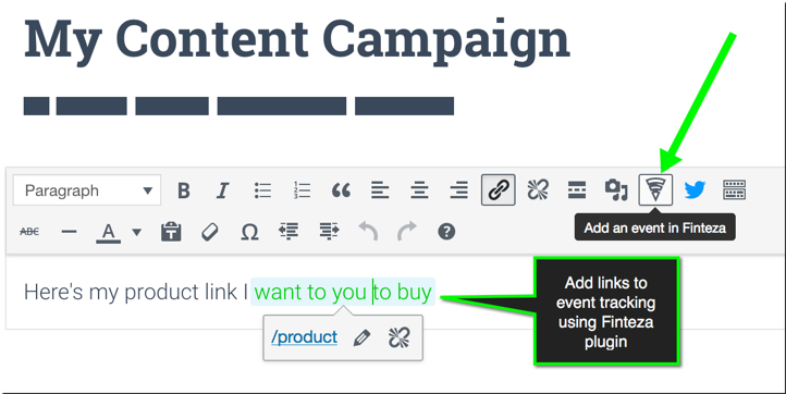 Finteza plugin