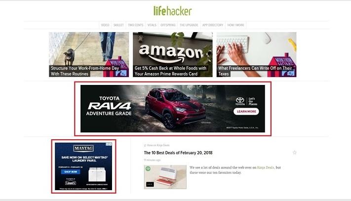Google Display Network Ad example