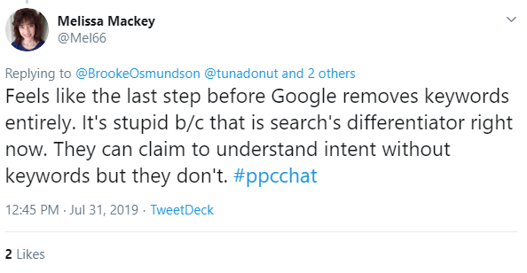 phrase-match-broad-match-modifier-close-variants-melissa-mackey-reaction