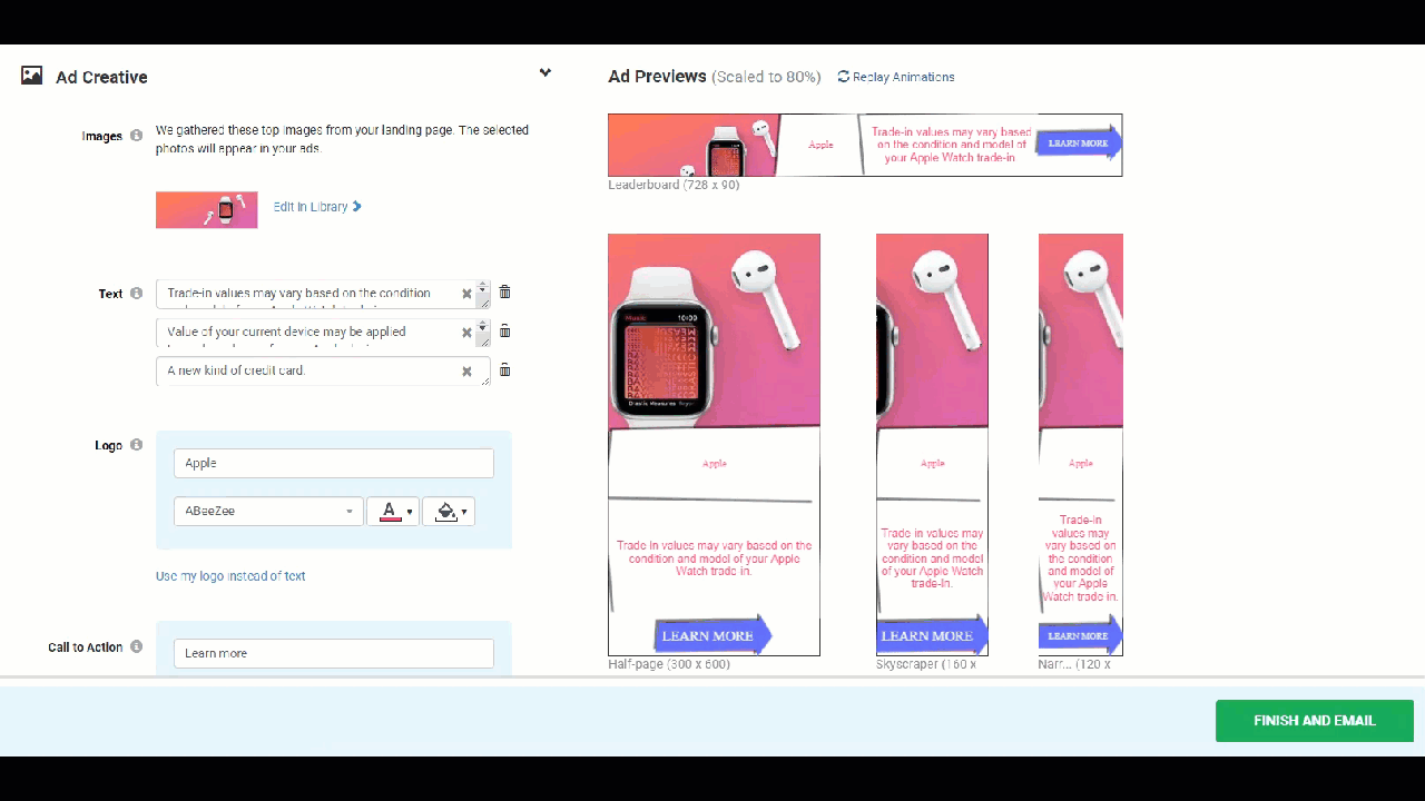 Smart Ads Contest Finish