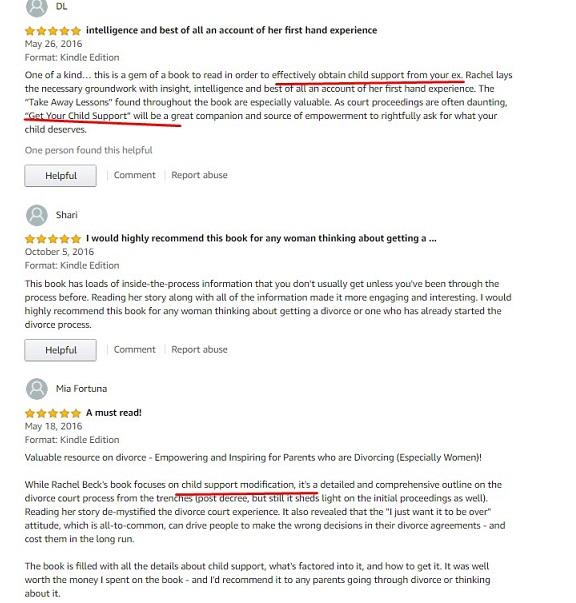 Amazon reviews