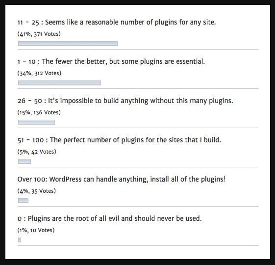 list of plugins