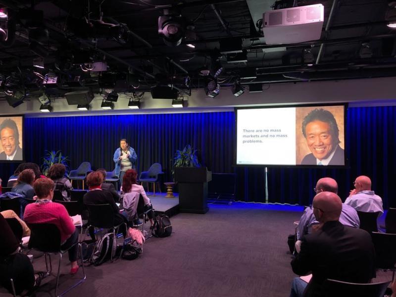 a picture from WordStream Live's keynote