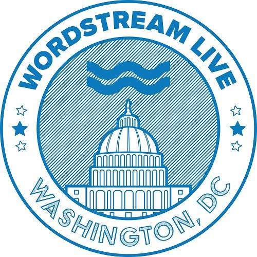 the logo for WordStream Live in Washington, D.C.