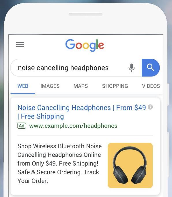 Google image ad extensions