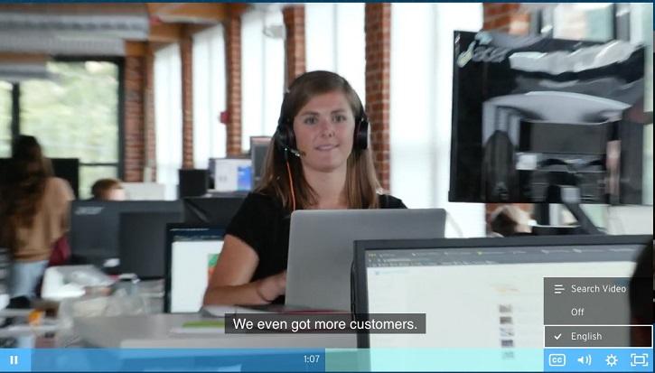 video still with caption