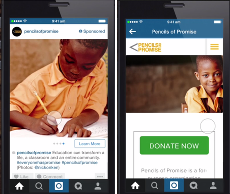 instagram advertising example of carousel ad