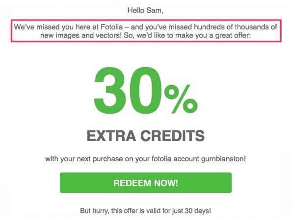 incentivize customers to continue using products