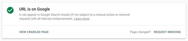 Google URL certification to online reputation management