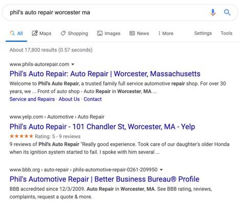 more SERP results