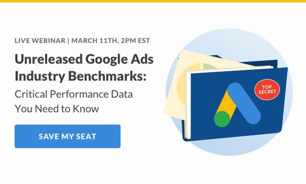 Google Ads Industry Benchmarks Webinar