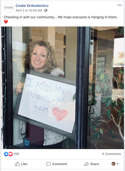 hoe to reach audience on facebook during covid19 check in with community