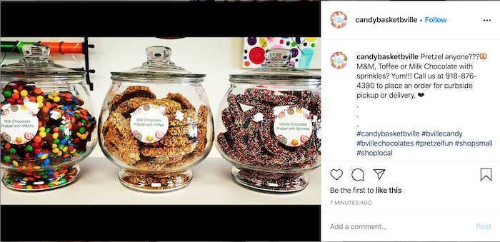 how to reach your audience online during COVID instagram caption