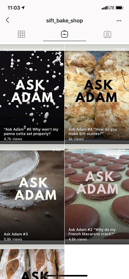 Instagram Live series