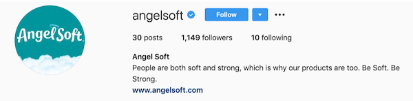 instagram bios angelsoft
