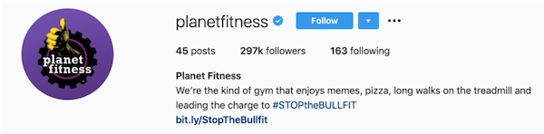 instagram bios pf