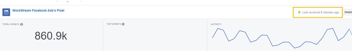 Facebook data sources section