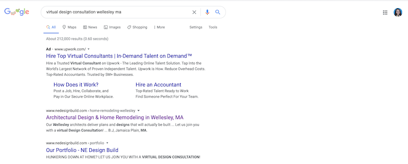 SMB SEO during COVID-19 virtual design trending theme
