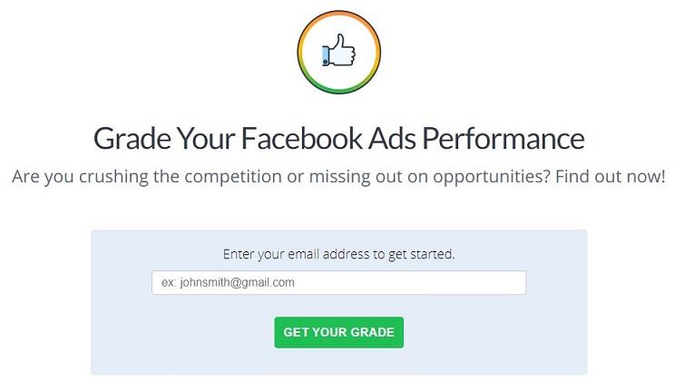 WordStream's Facebook Grader