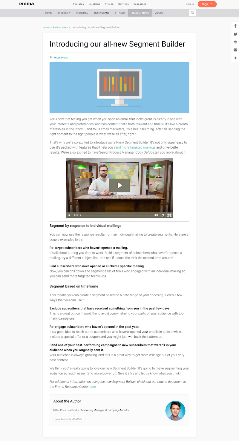 how to promote a new product or service blog post