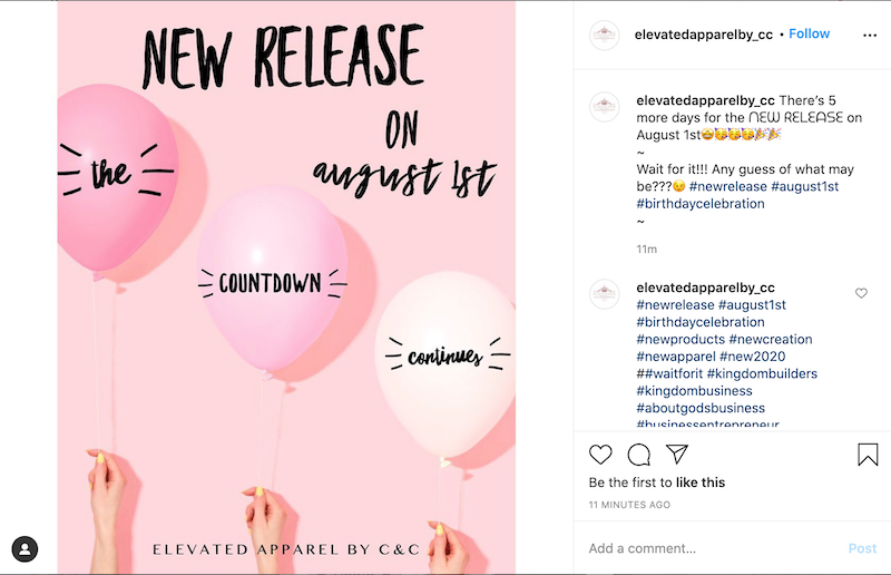 how to promote a new product or service new release