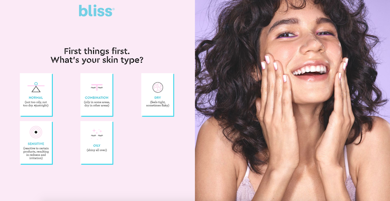 ecommerce trends bliss interactive content