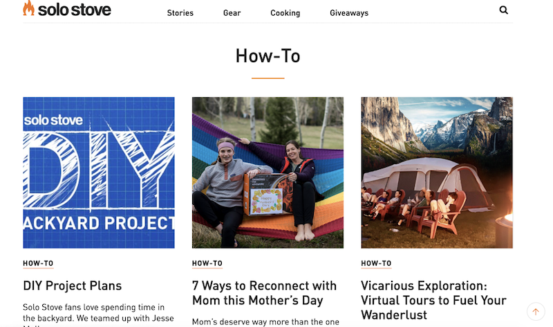 ecommerce trends solo stoves video tutorials